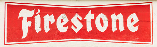 Firestone floor sticker