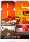 Poster 86 Stunden Nurburgring 50cm x70cm