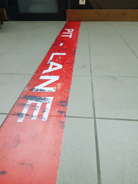 Pitlane floor sticker large