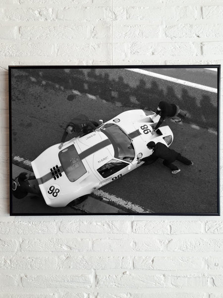 Art Francorchamps Pits 50cm x70cm